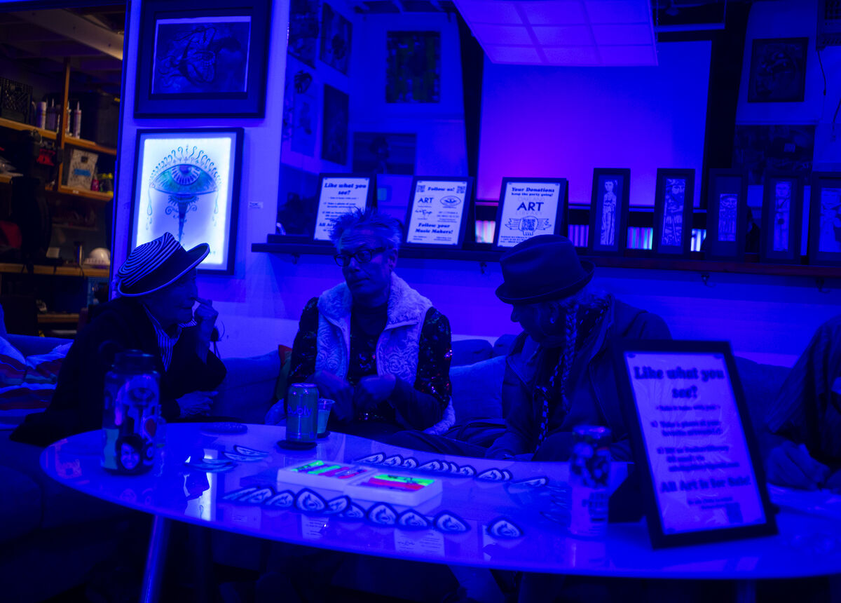 Friends at OAL event